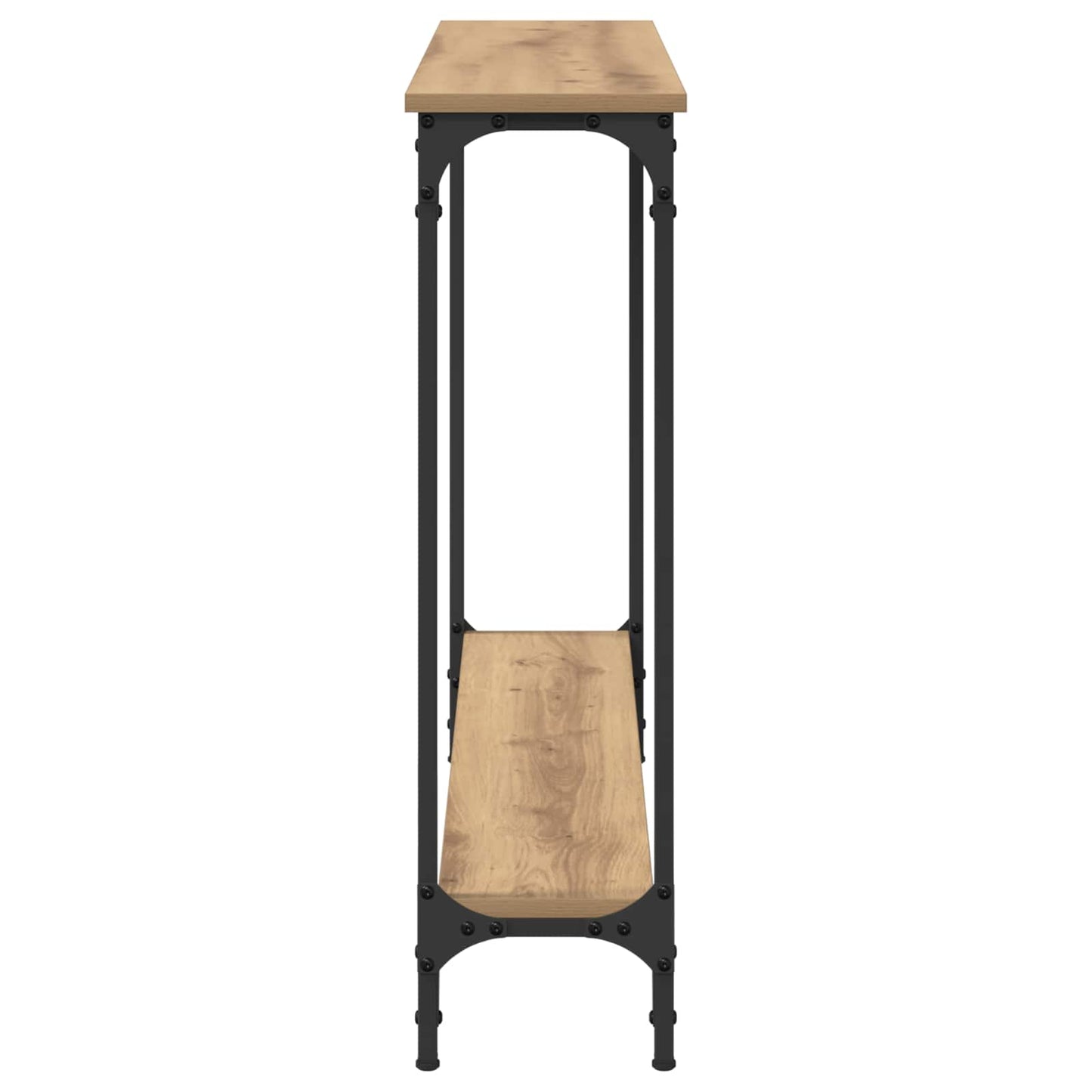 Konsolentisch Artisan-Eiche 100 x 22,5 x 75 cm Holzwerkstoff