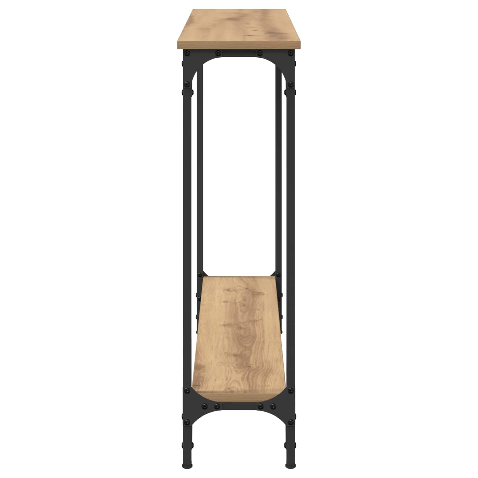 Konsolentisch Artisan-Eiche 100 x 22,5 x 75 cm Holzwerkstoff