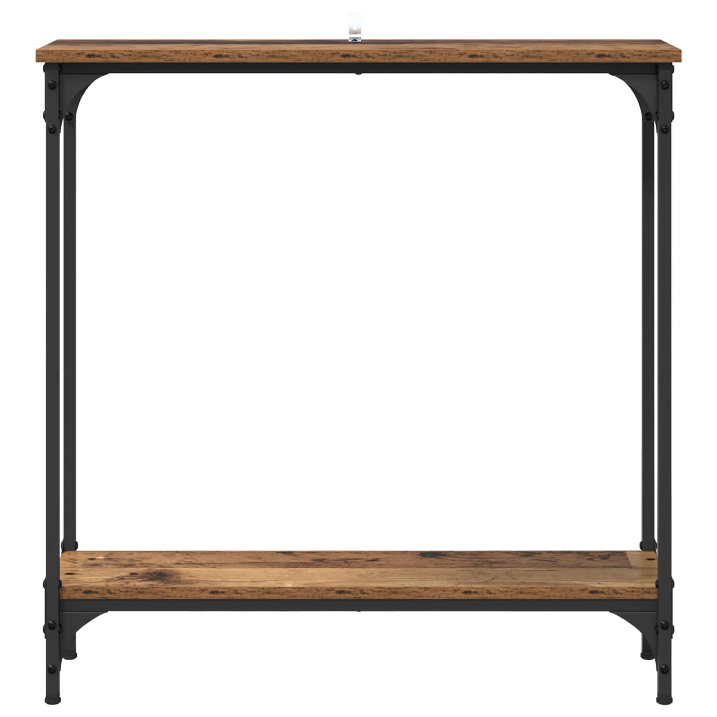 Konsolentisch Altholz 75 x 22,5 x 75 cm Holzwerkstoff