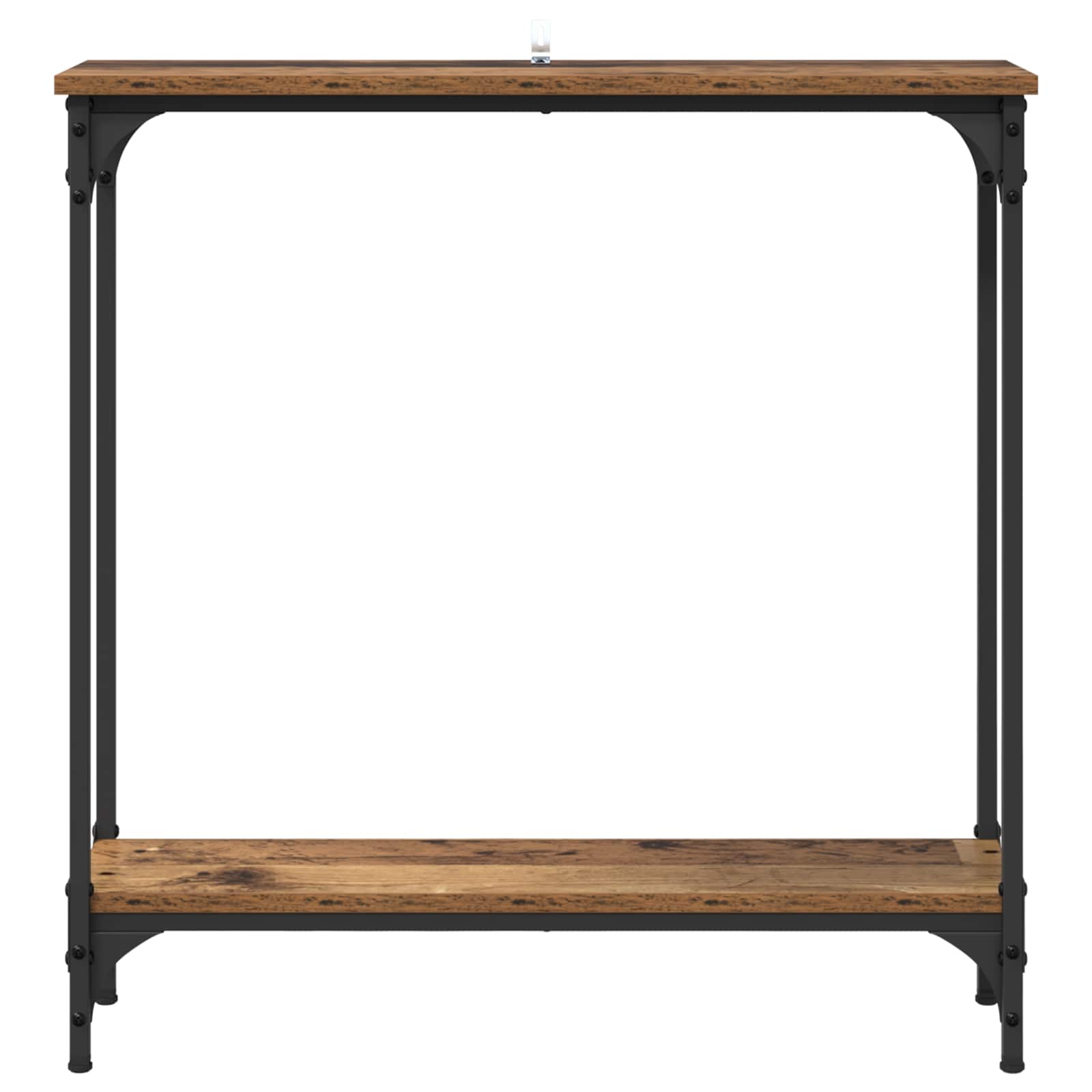 Konsolentisch Altholz 75 x 22,5 x 75 cm Holzwerkstoff