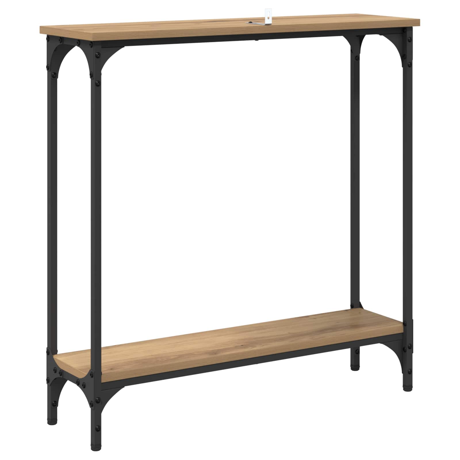 Konsolentisch Artisan-Eiche 75 x 22,5 x 75 cm Holzwerkstoff