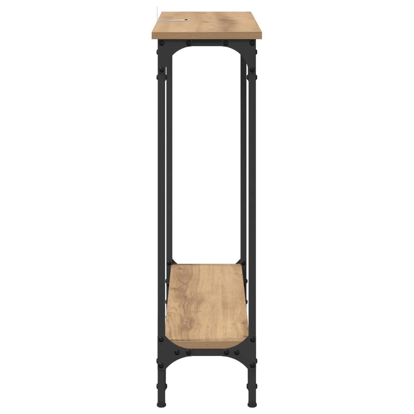 Konsolentisch Artisan-Eiche 75 x 22,5 x 75 cm Holzwerkstoff