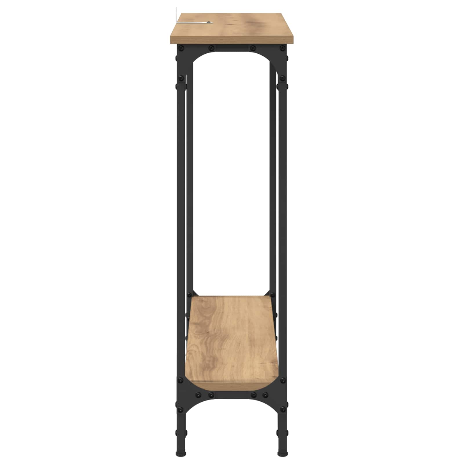 Konsolentisch Artisan-Eiche 75 x 22,5 x 75 cm Holzwerkstoff