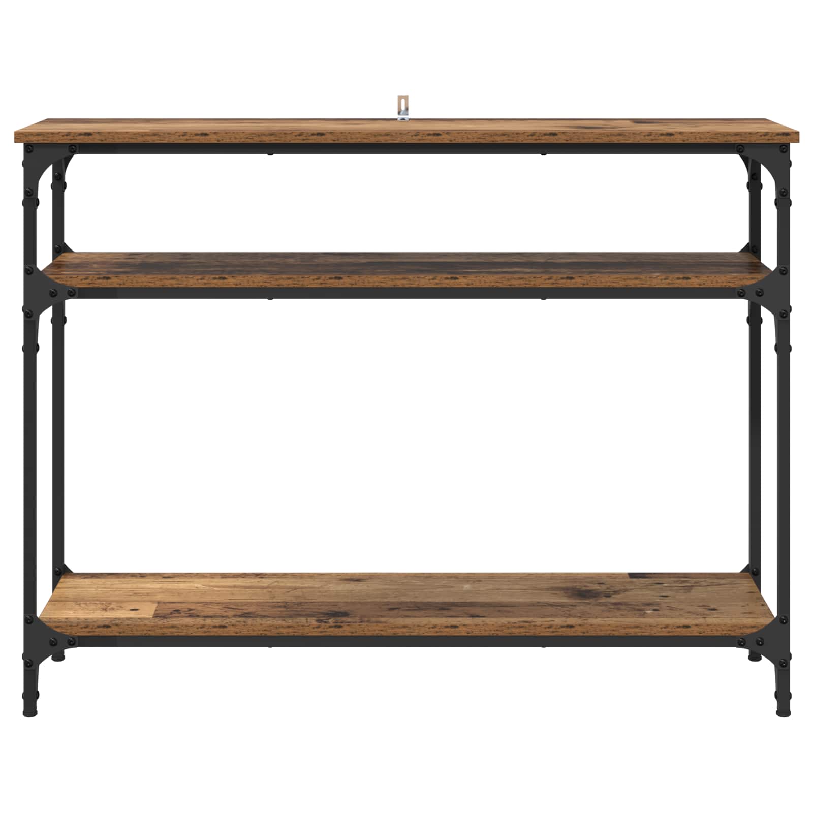 Konsolentisch Altholz 100 x 29 x 75 cm Holzwerkstoff