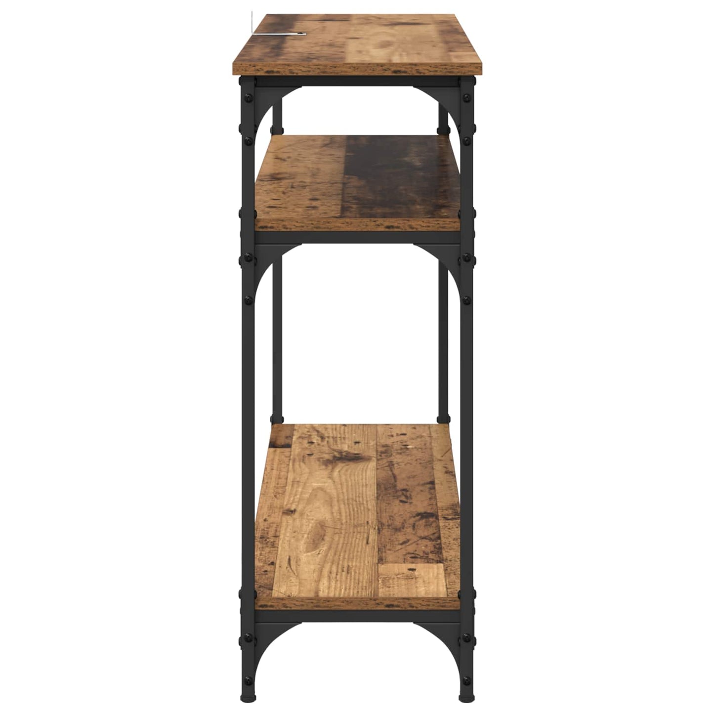 Konsolentisch Altholz 100 x 29 x 75 cm Holzwerkstoff