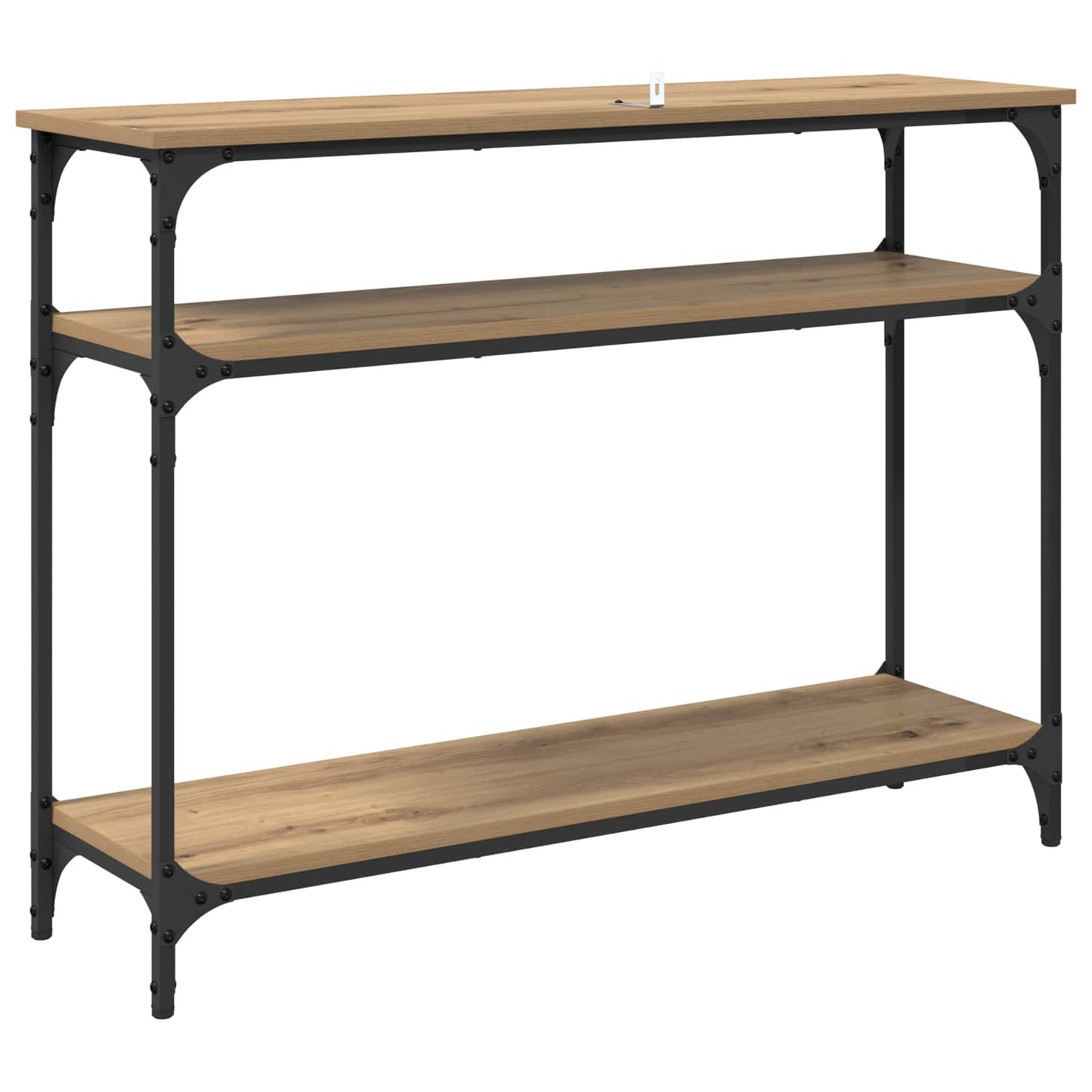 Konsolentisch Artisan-Eiche 100 x 29 x 75 cm Holzwerkstoff