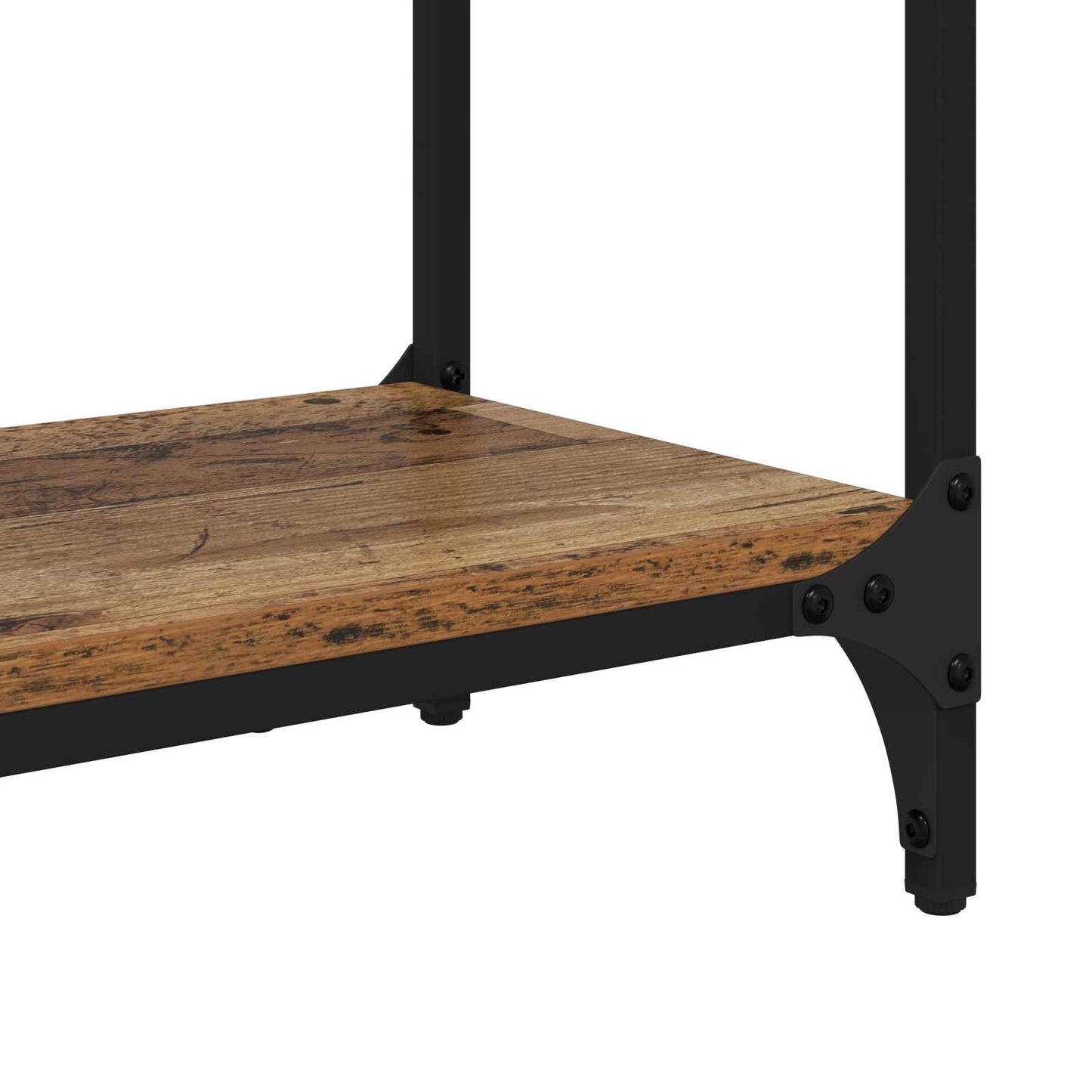 Konsolentisch Altholz 75 x 29 x 75 cm Holzwerkstoff