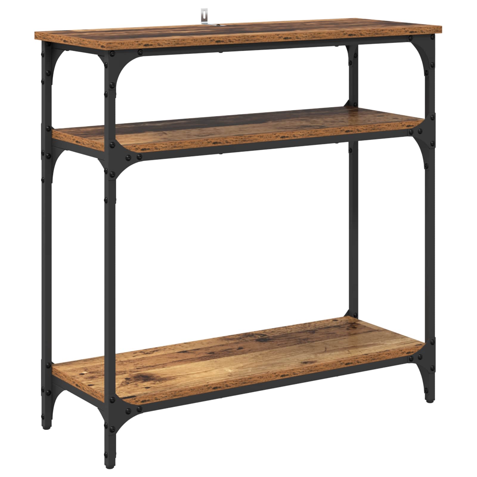 Konsolentisch Altholz 75 x 29 x 75 cm Holzwerkstoff