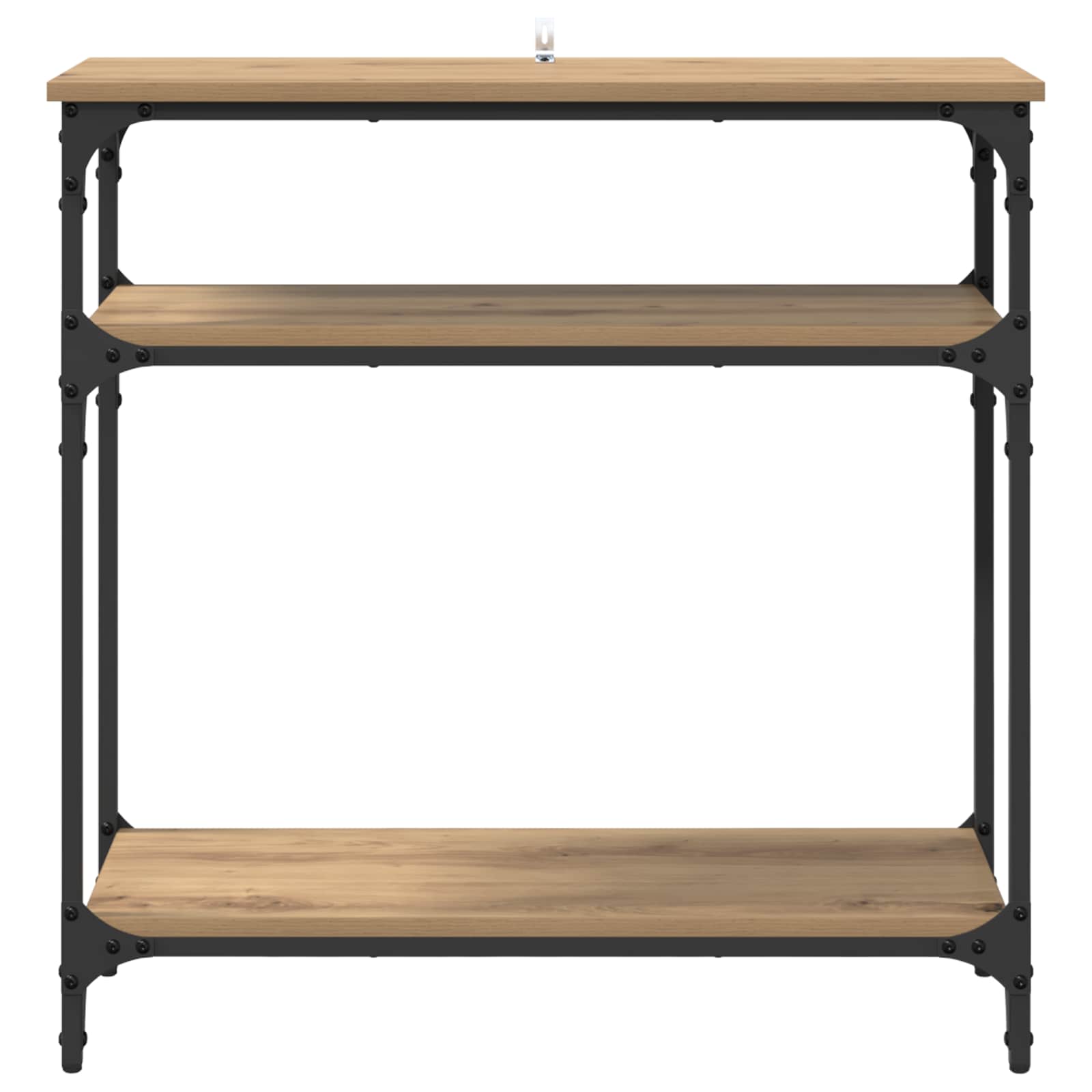 Konsolentisch Artisan-Eiche 75 x 29 x 75 cm Holzwerkstoff