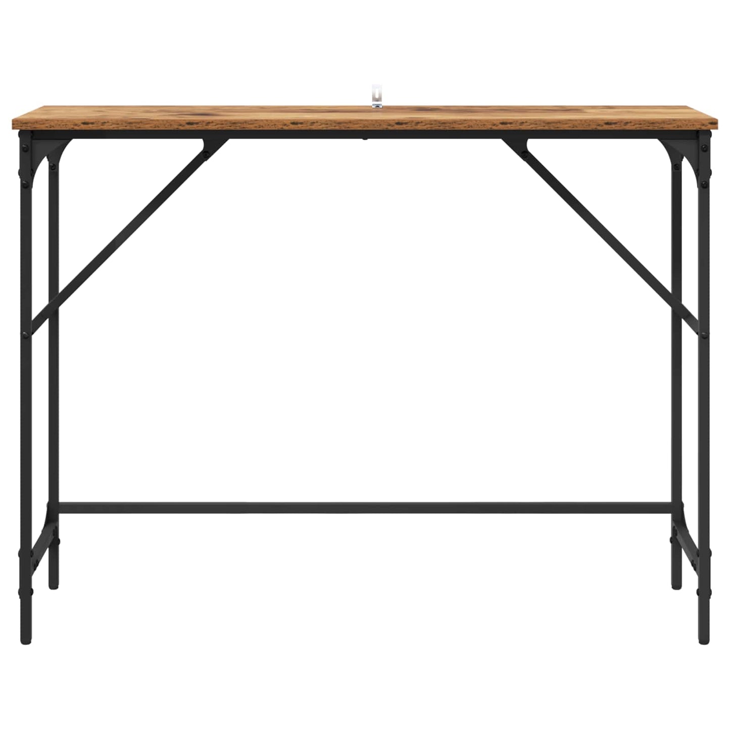 Konsolentisch Altholz 100 x 32 x 75 cm Holzwerkstoff