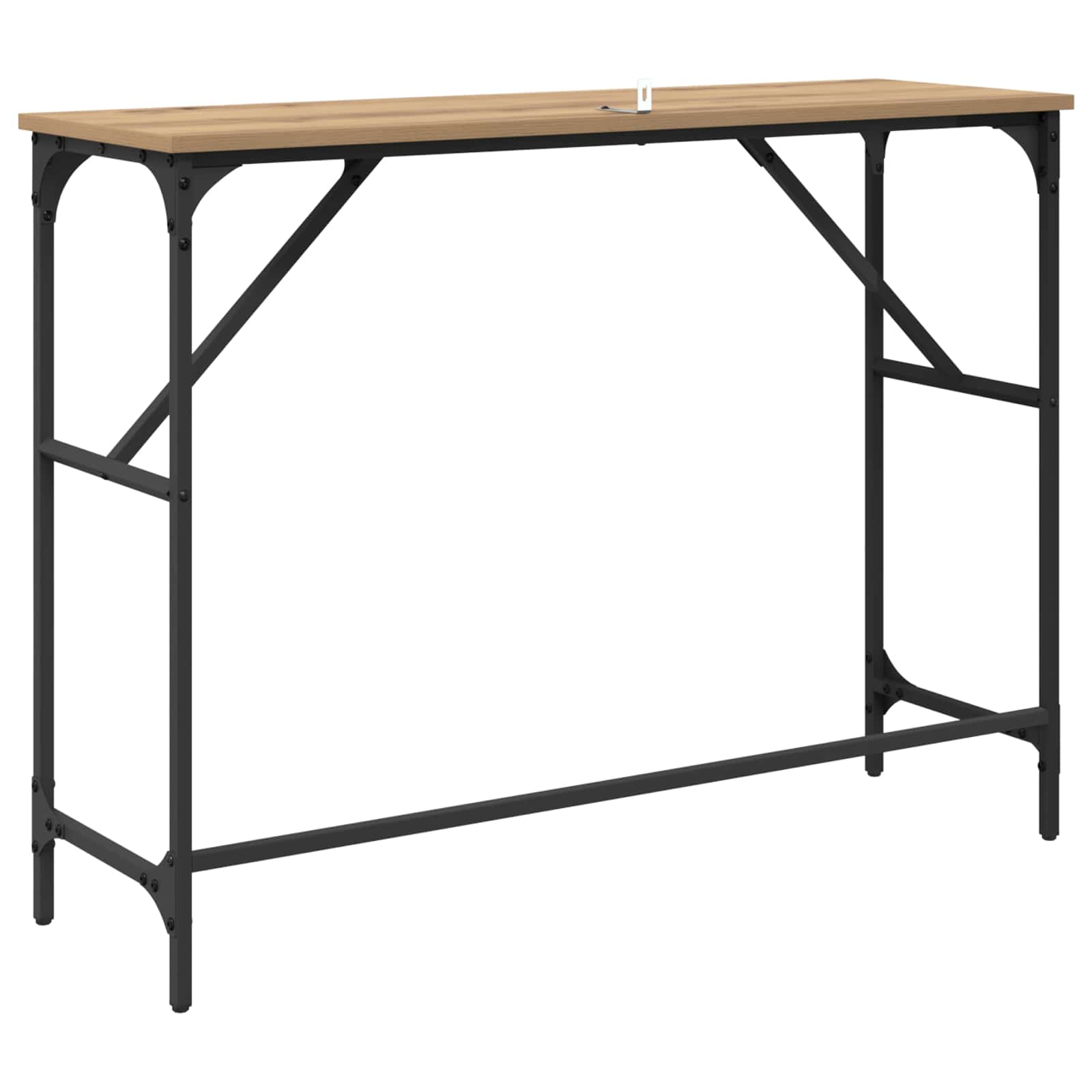Konsolentisch Artisan-Eiche 100 x 32 x 75 cm Holzwerkstoff