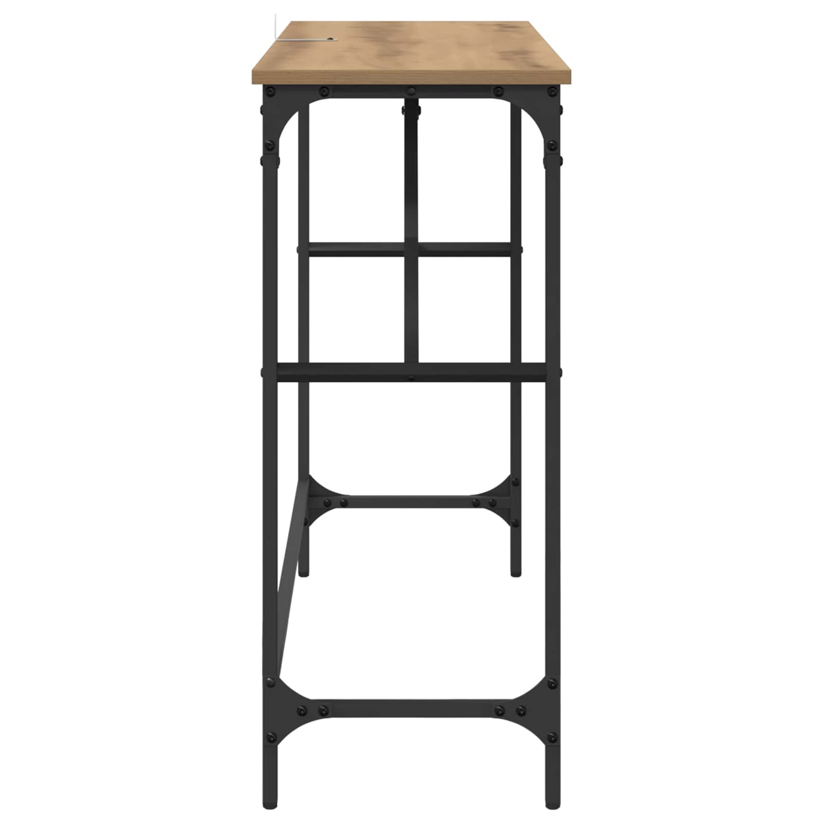 Konsolentisch Artisan-Eiche 100 x 32 x 75 cm Holzwerkstoff