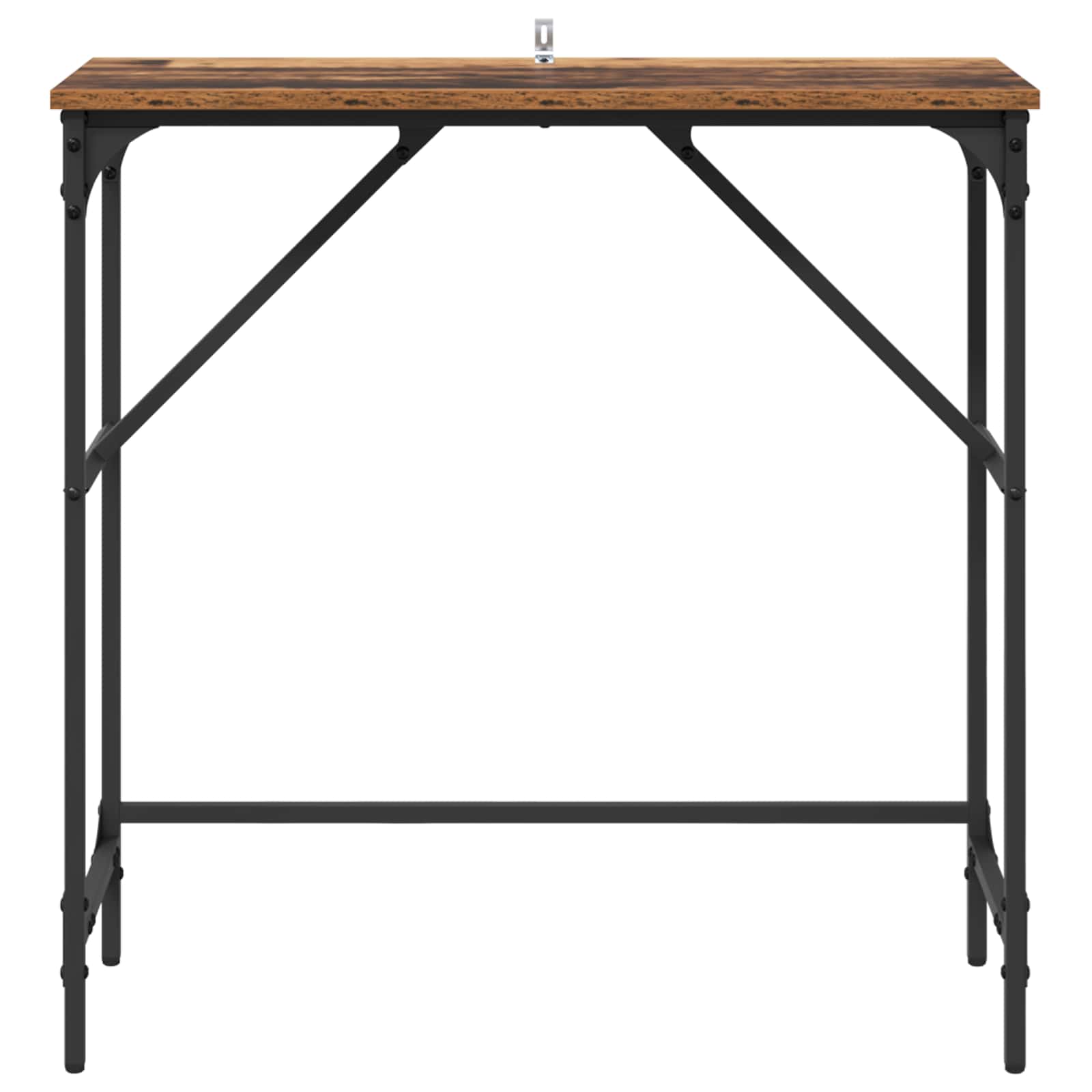 Konsolentisch Altholz 75 x 32 x 75 cm Holzwerkstoff