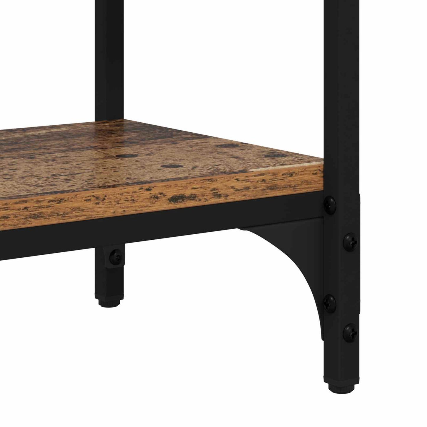 Konsolentisch Altholz 80 x 29 x 75 cm Holzwerkstoff