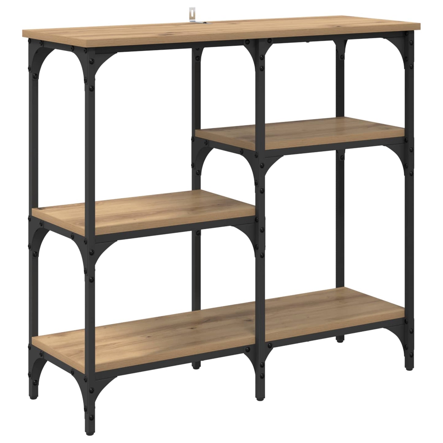 Konsolentisch Artisan-Eiche 80 x 29 x 75 cm Holzwerkstoff