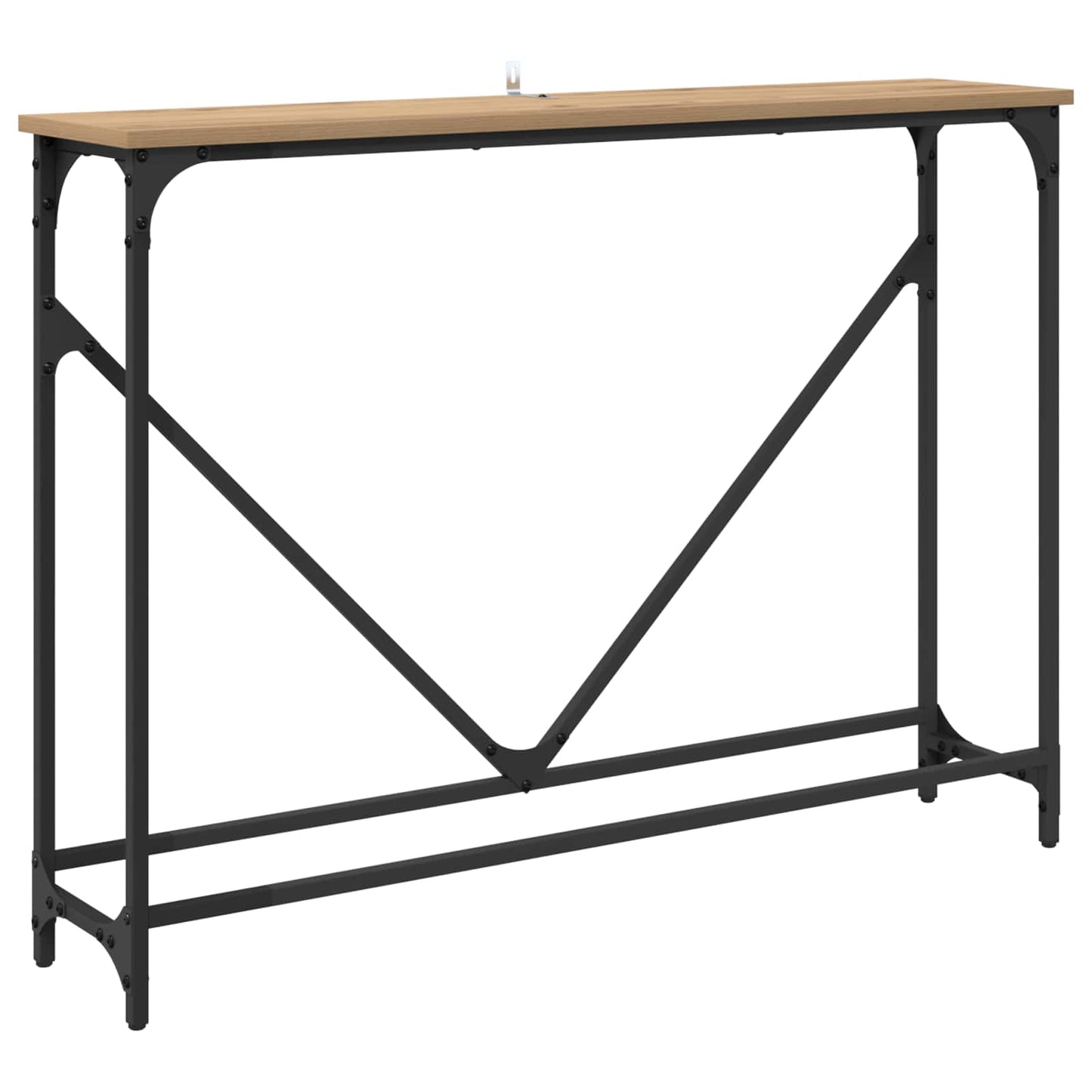 Konsolentisch Artisan-Eiche 102 x 23 x 75 cm Holzwerkstoff