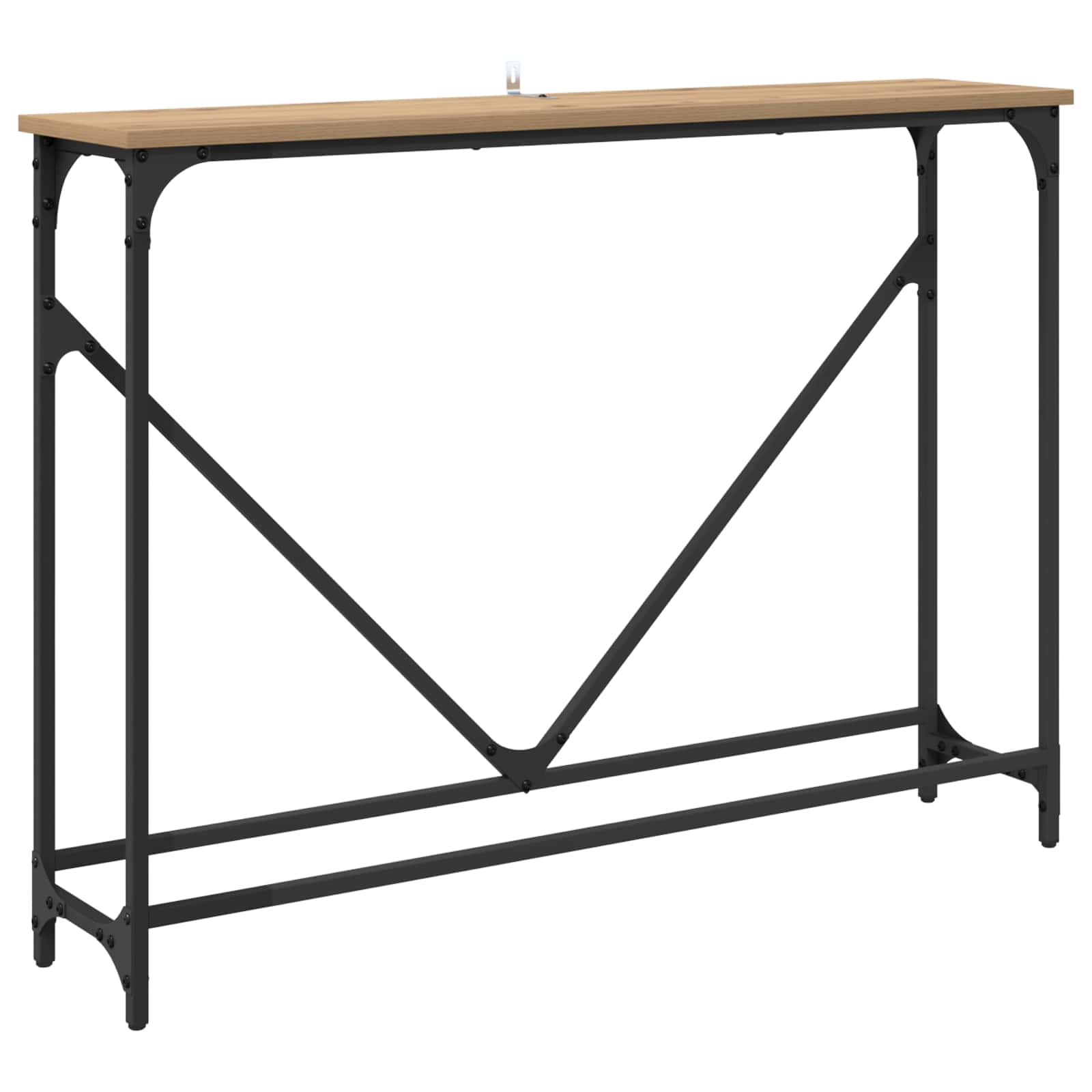 Konsolentisch Artisan-Eiche 102 x 23 x 75 cm Holzwerkstoff