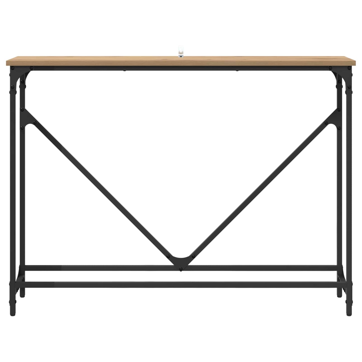 Konsolentisch Artisan-Eiche 102 x 23 x 75 cm Holzwerkstoff