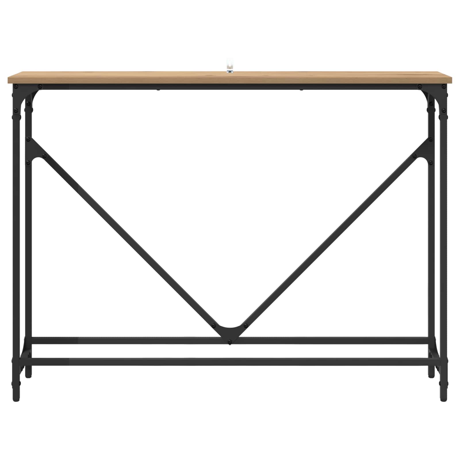 Konsolentisch Artisan-Eiche 102 x 23 x 75 cm Holzwerkstoff