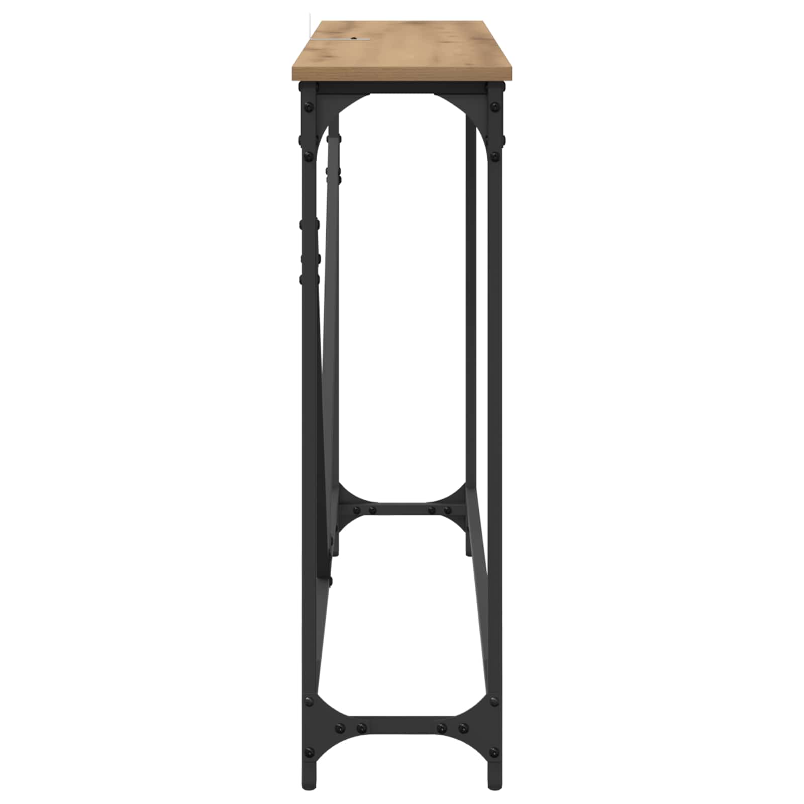 Konsolentisch Artisan-Eiche 102 x 23 x 75 cm Holzwerkstoff