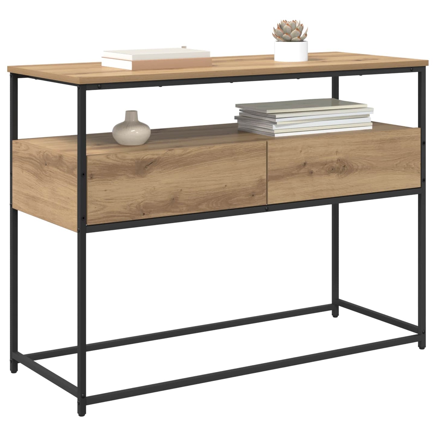 Konsolentisch Artisan-Eiche 100 x 40 x 75 cm Holzwerkstoff