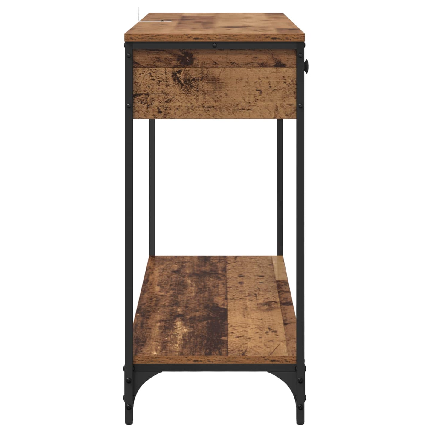 Konsolentisch Altholz 100 x 34,5 x 75 cm Holzwerkstoff