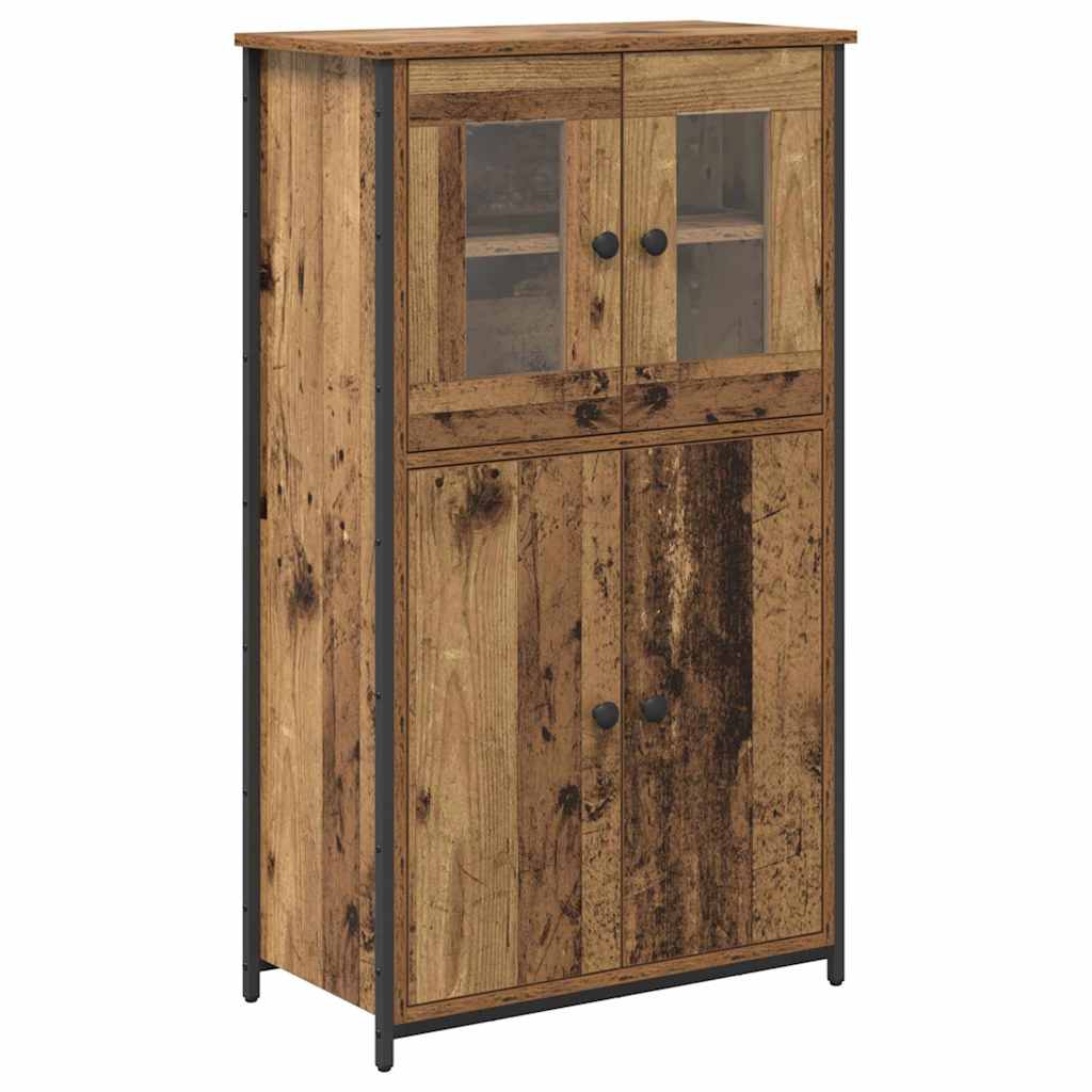 Highboard Altholz 62 x 32 x 106,5 cm Holzwerkstoff