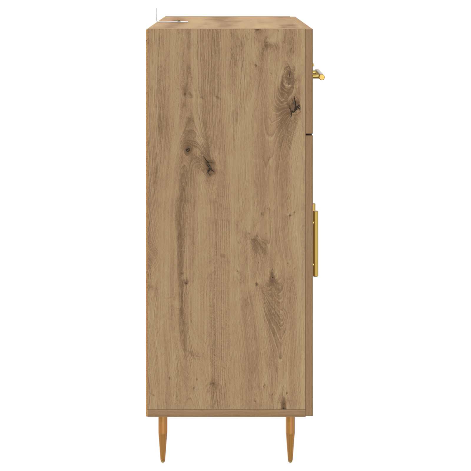 Sideboard Artisan-Eiche 69,5 x 34 x 90 cm Holzwerkstoff