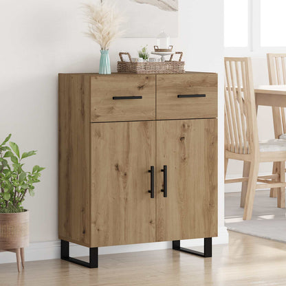 Sideboard Artisan-Eiche 69,5 x 34 x 90 cm Holzwerkstoff