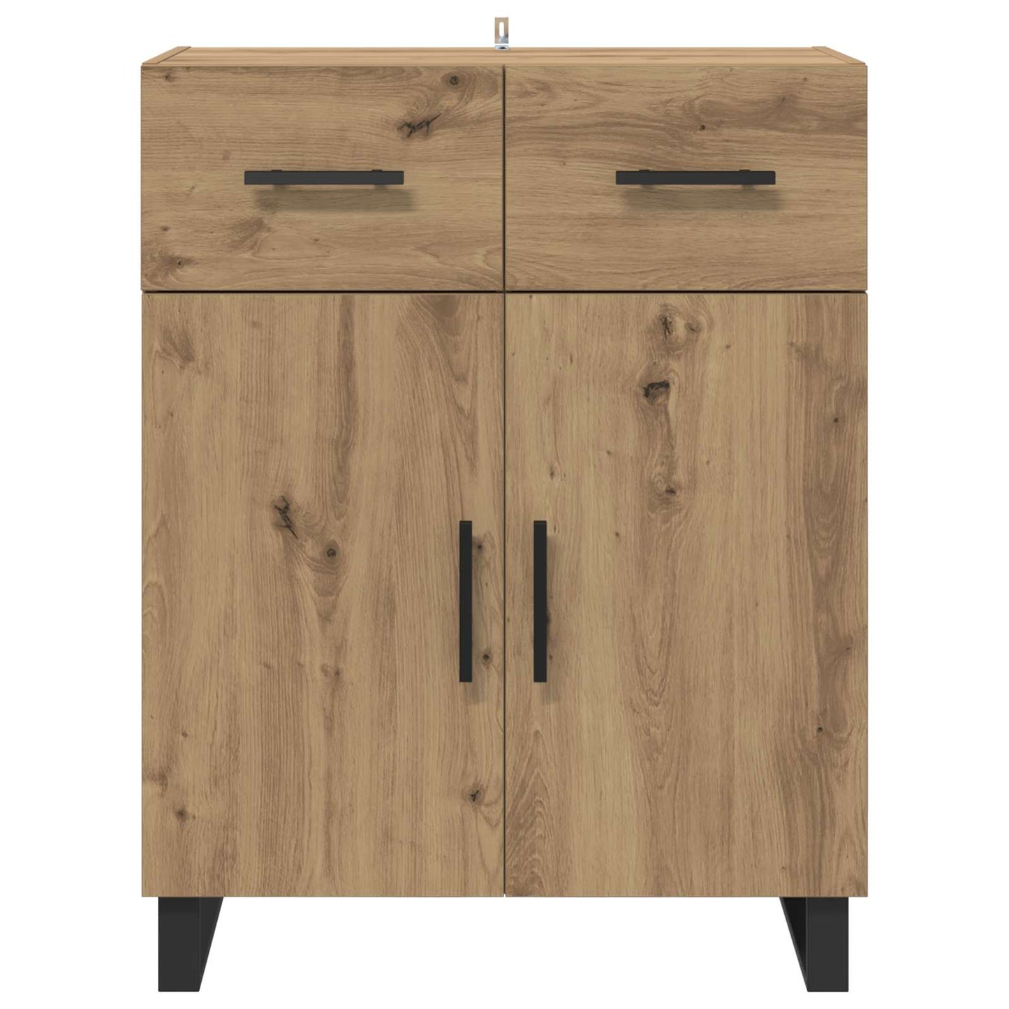 Sideboard Artisan-Eiche 69,5 x 34 x 90 cm Holzwerkstoff