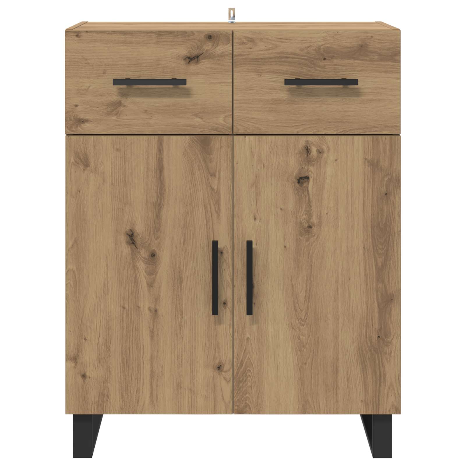 Sideboard Artisan-Eiche 69,5 x 34 x 90 cm Holzwerkstoff