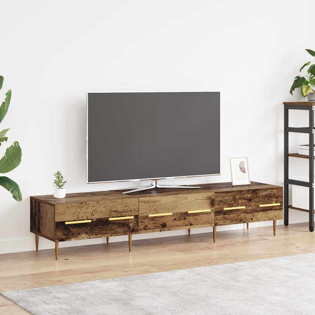 TV-Schränk 150 x 36 x 30 cm Altholz Holzwerkstoff
