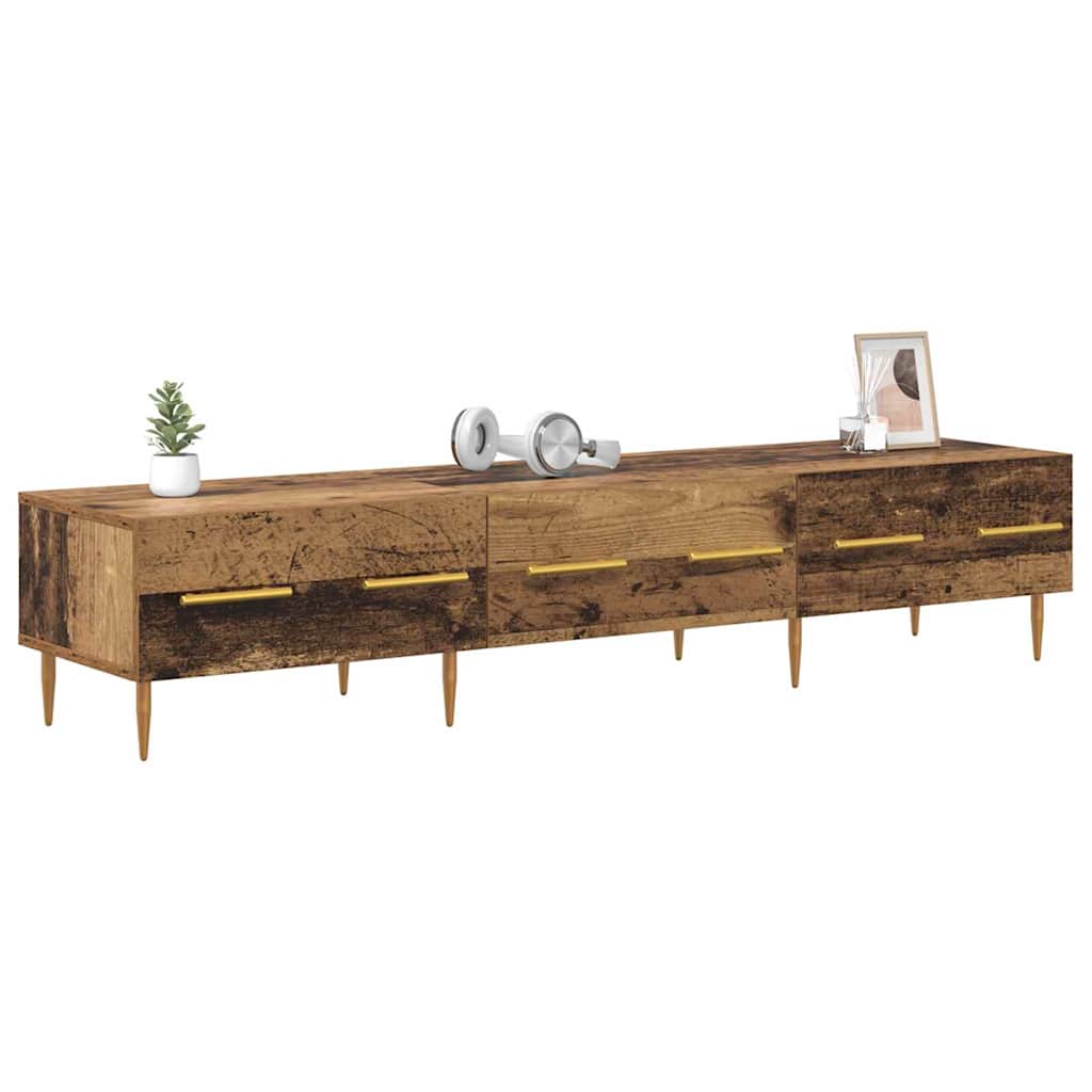 TV-Schränk 150 x 36 x 30 cm Altholz Holzwerkstoff