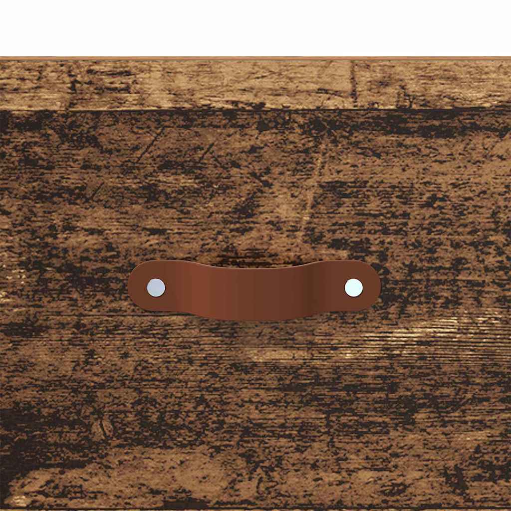 Wandmontiertes Nachttischchen 35 x 35 x 20 cm Holzwerkstoff