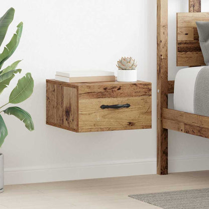 Nachttisch Altholz 35 x 35 x 20 cm Holzwerkstoff