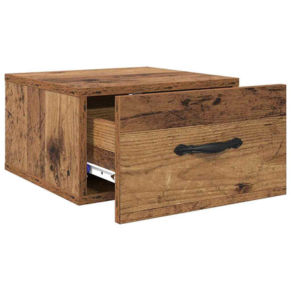 Nachttisch Altholz 35 x 35 x 20 cm Holzwerkstoff