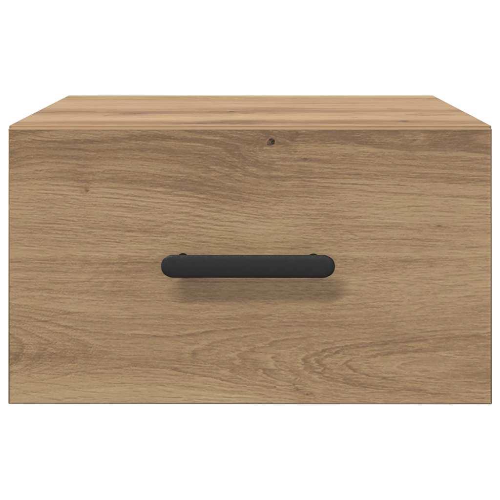 Nachttisch 35 x 35 x 20 cm Holzwerkstoff Artisan-Eiche