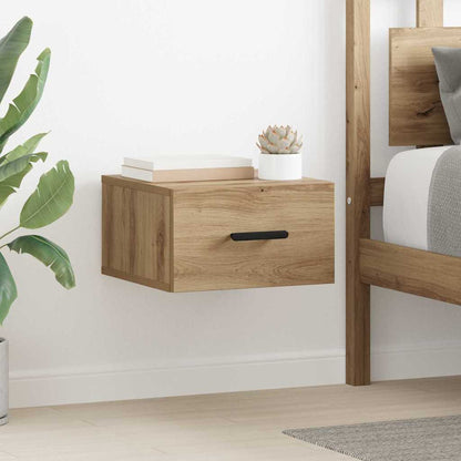 Nachttisch 2 Stk. 35 x 35 x 20 cm Holzwerkstoff Artisan-Eiche