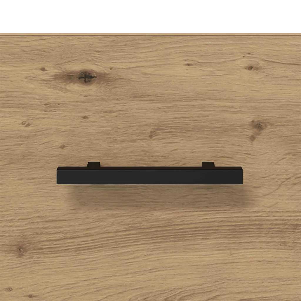Nachttisch 35 x 35 x 20 cm Holzwerkstoff Artisan-Eiche