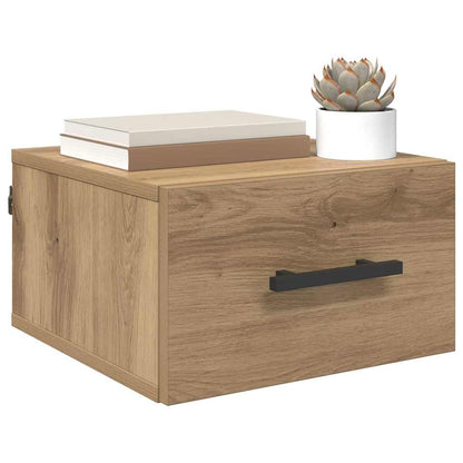Nachttisch 35 x 35 x 20 cm Holzwerkstoff Artisan-Eiche
