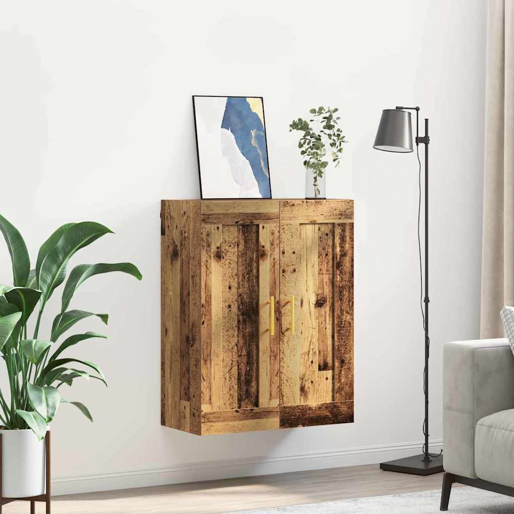 Wandschrank Altholz 69,5 x 34 x 90 cm Holzwerkstoff