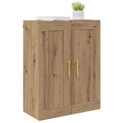 Wandschrank Artisan-Eiche 69,5 x 34 x 90 cm Holzwerkstoff