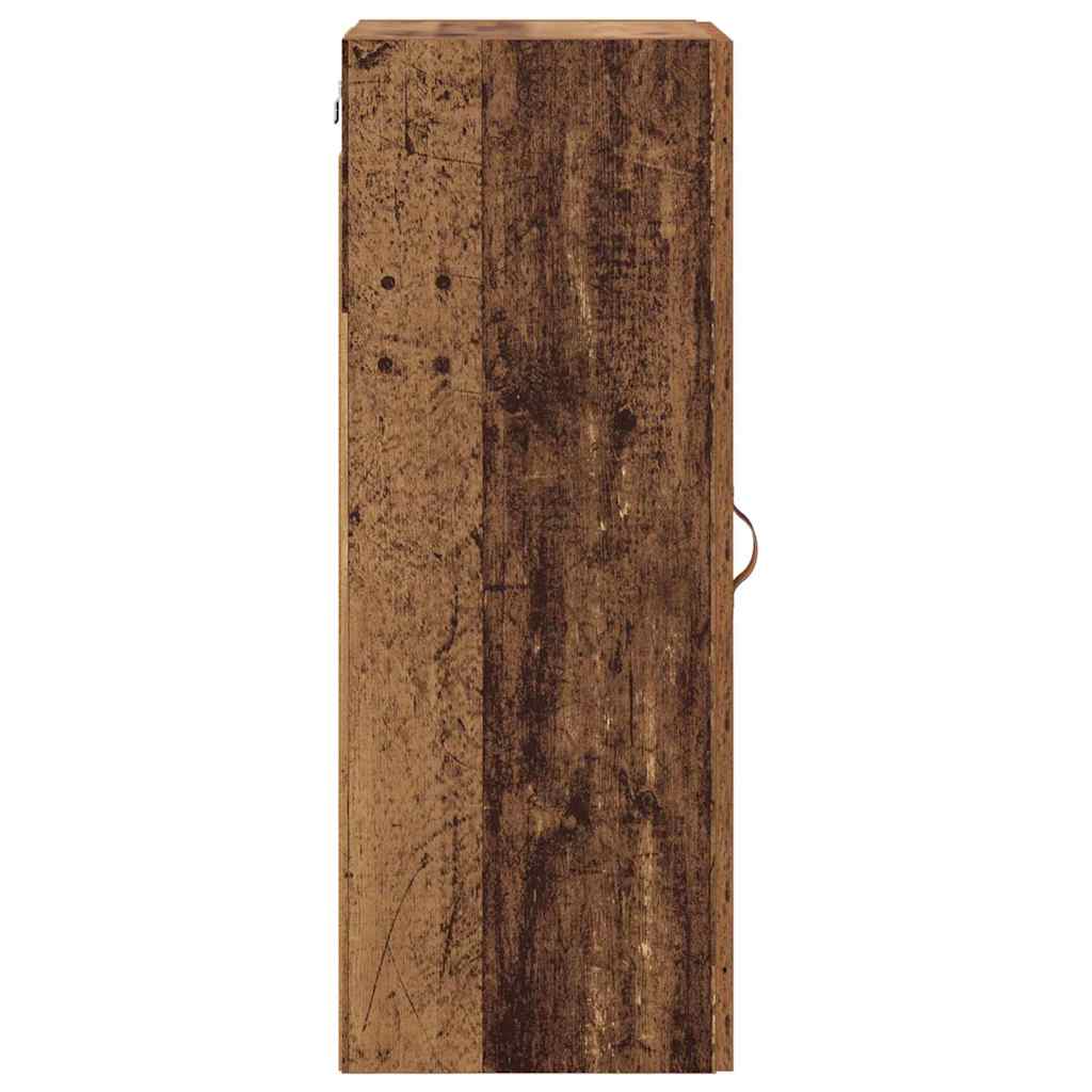 Wandschrank Altholz 34,5 x 34 x 90 cm Holzwerkstoff