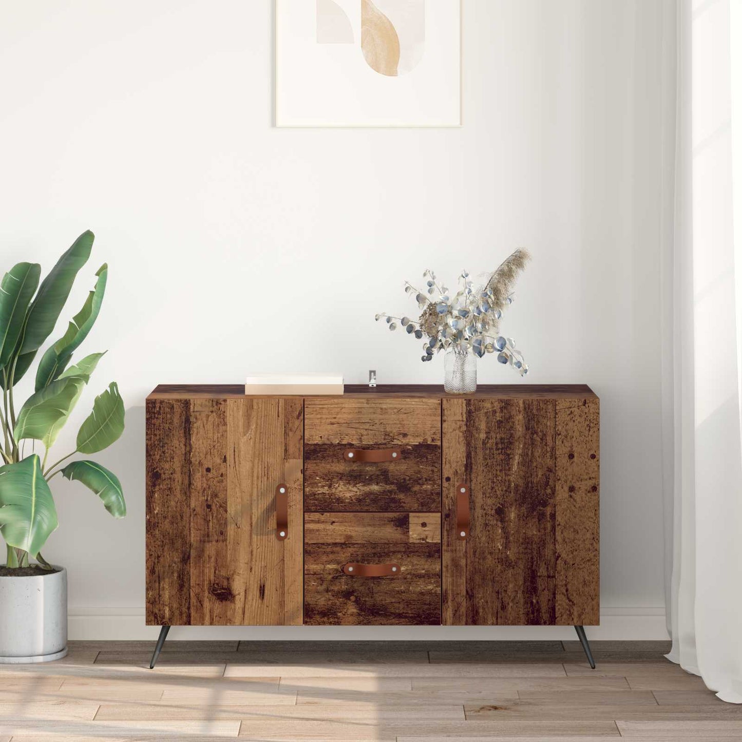 Sideboard Altholz 100 x 36 x 60 cm Holzwerkstoff