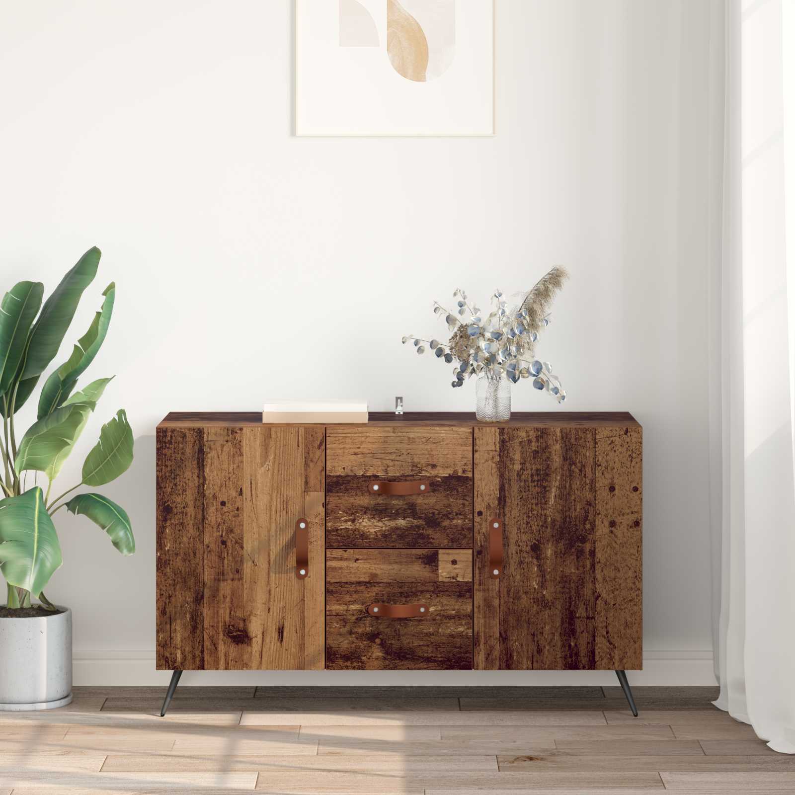 Sideboard Altholz 100 x 36 x 60 cm Holzwerkstoff