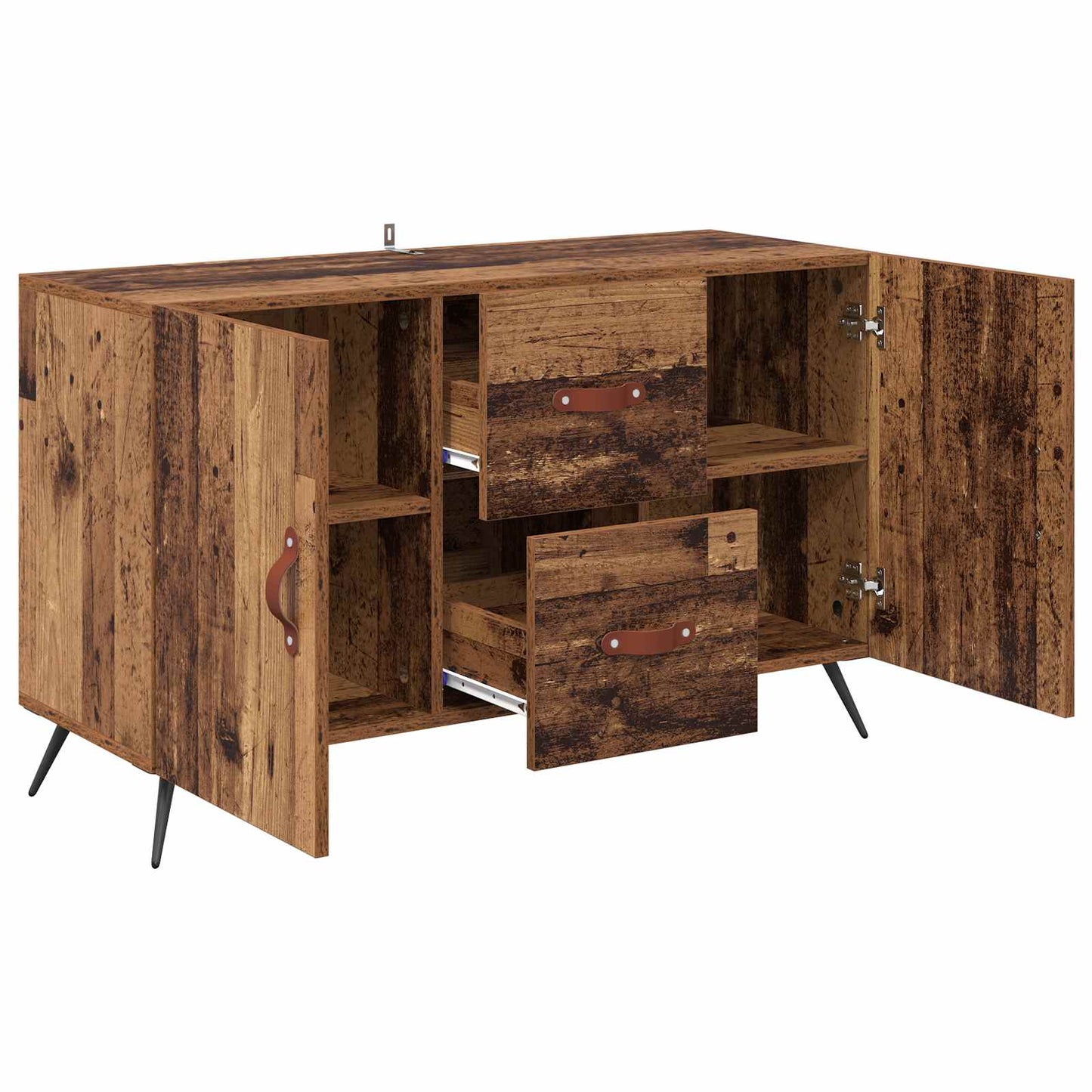 Sideboard Altholz 100 x 36 x 60 cm Holzwerkstoff