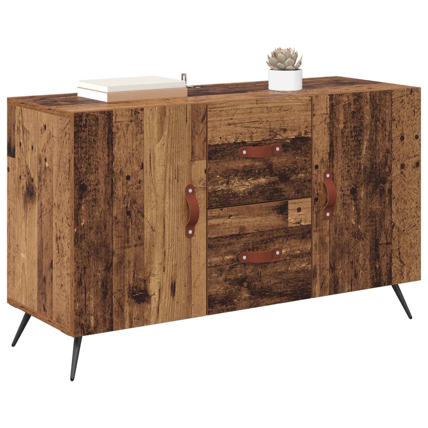 Sideboard Altholz 100 x 36 x 60 cm Holzwerkstoff