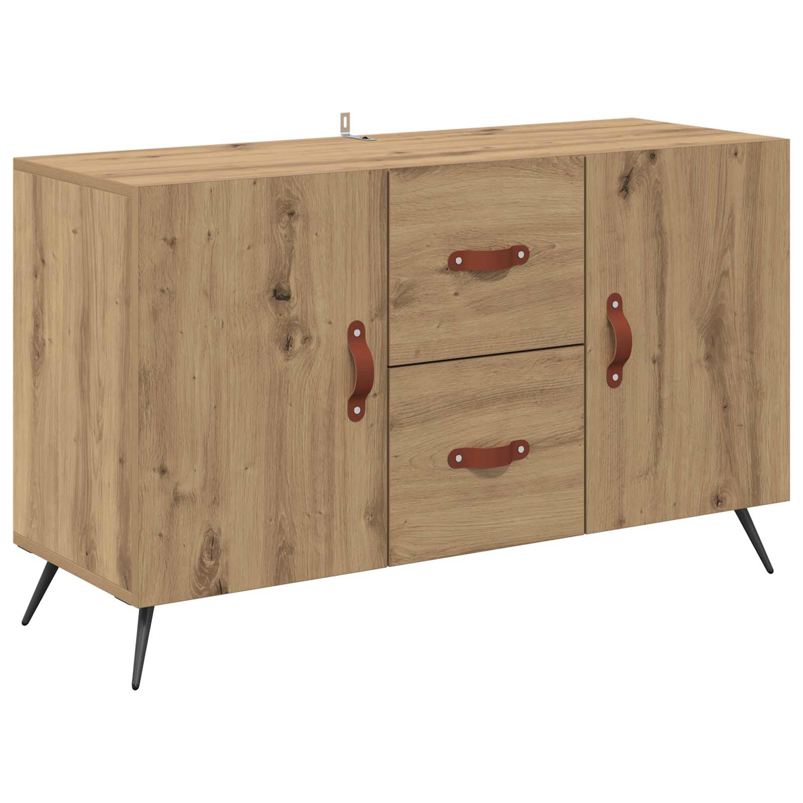 Sideboard Artisan-Eiche 100 x 36 x 60 cm Holzwerkstoff