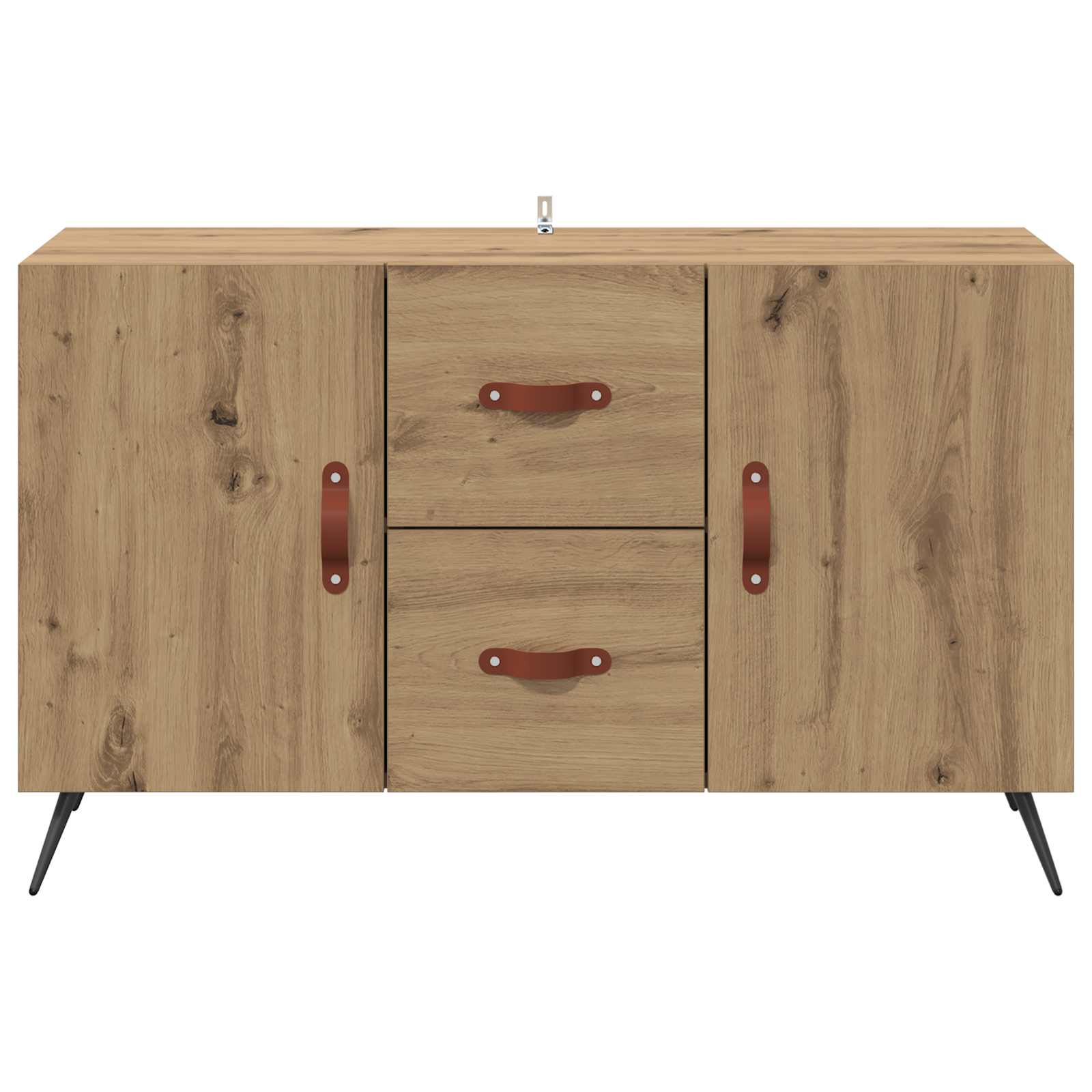 Sideboard Artisan-Eiche 100 x 36 x 60 cm Holzwerkstoff