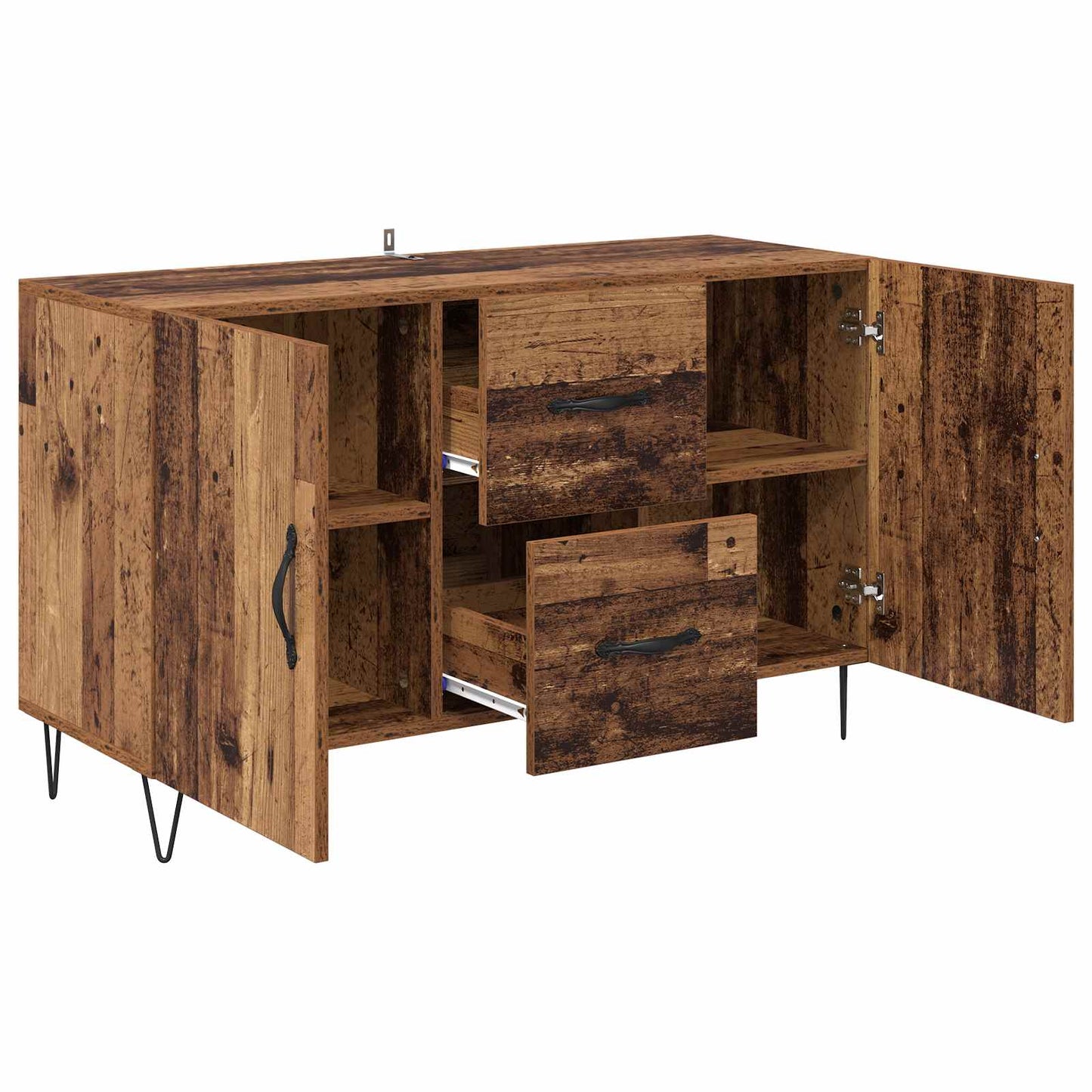 Sideboard Altholz 100 x 36 x 60 cm Holzwerkstoff
